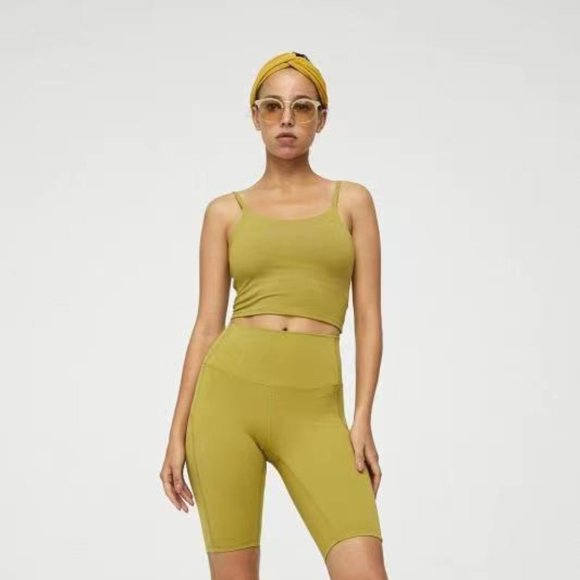 J.ING Other - J.ING Citrus Lime SPORT Bra Top